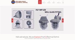 Desktop Screenshot of explosionproofelectrical.com