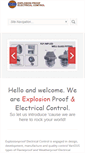 Mobile Screenshot of explosionproofelectrical.com
